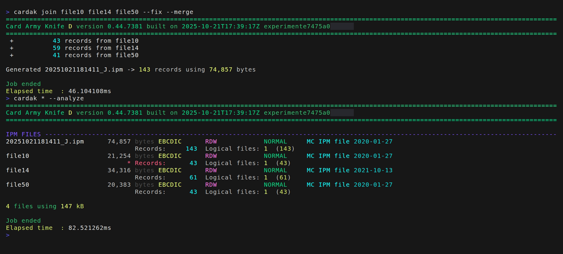Ejemplo de uso del comando JOIN