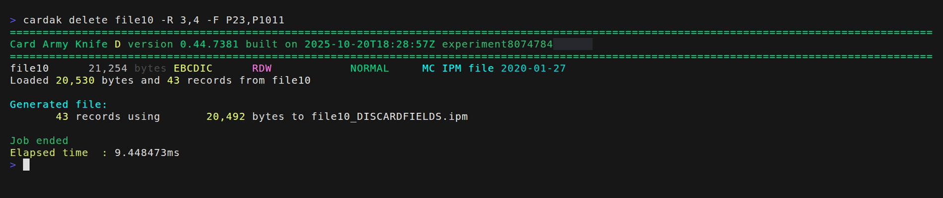 Additional example for DELETE