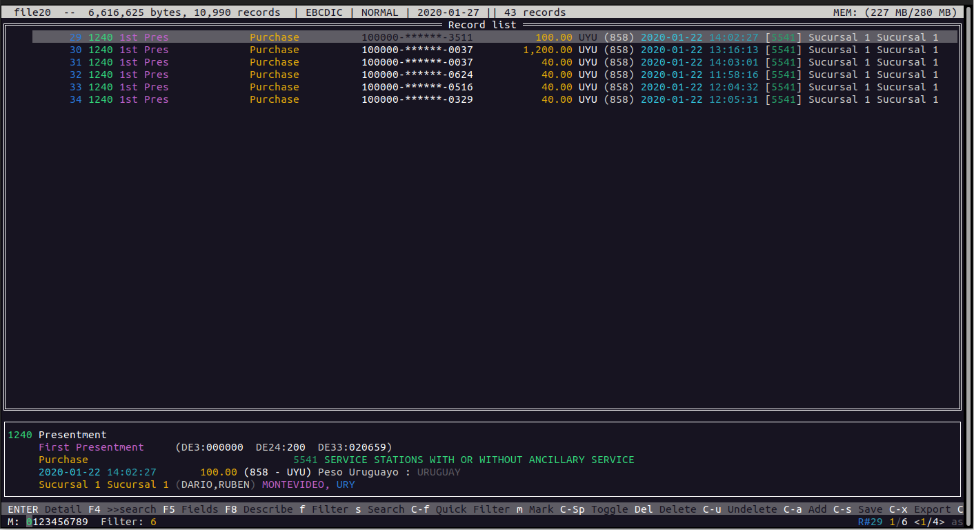 Interfaz TUI - Esample 12