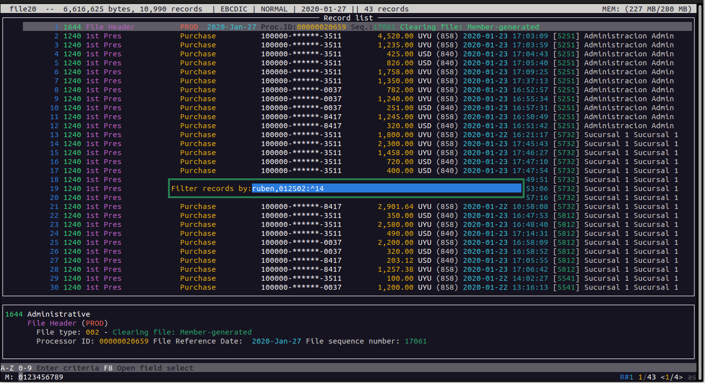 Interfaz TUI - Esample 13