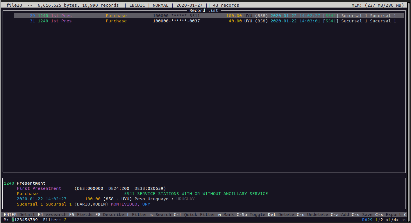 Interfaz TUI - Esample 14