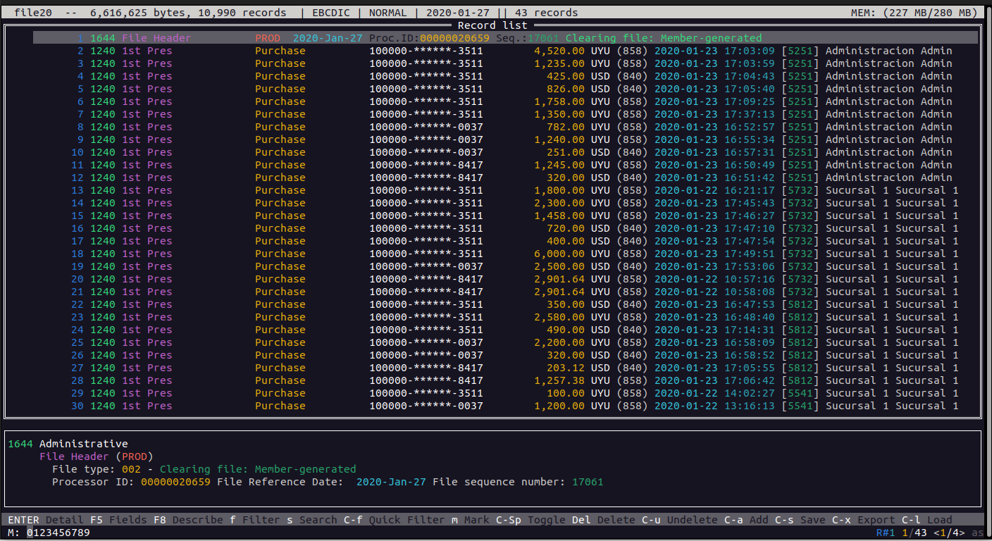 Interfaz TUI - Esample 2