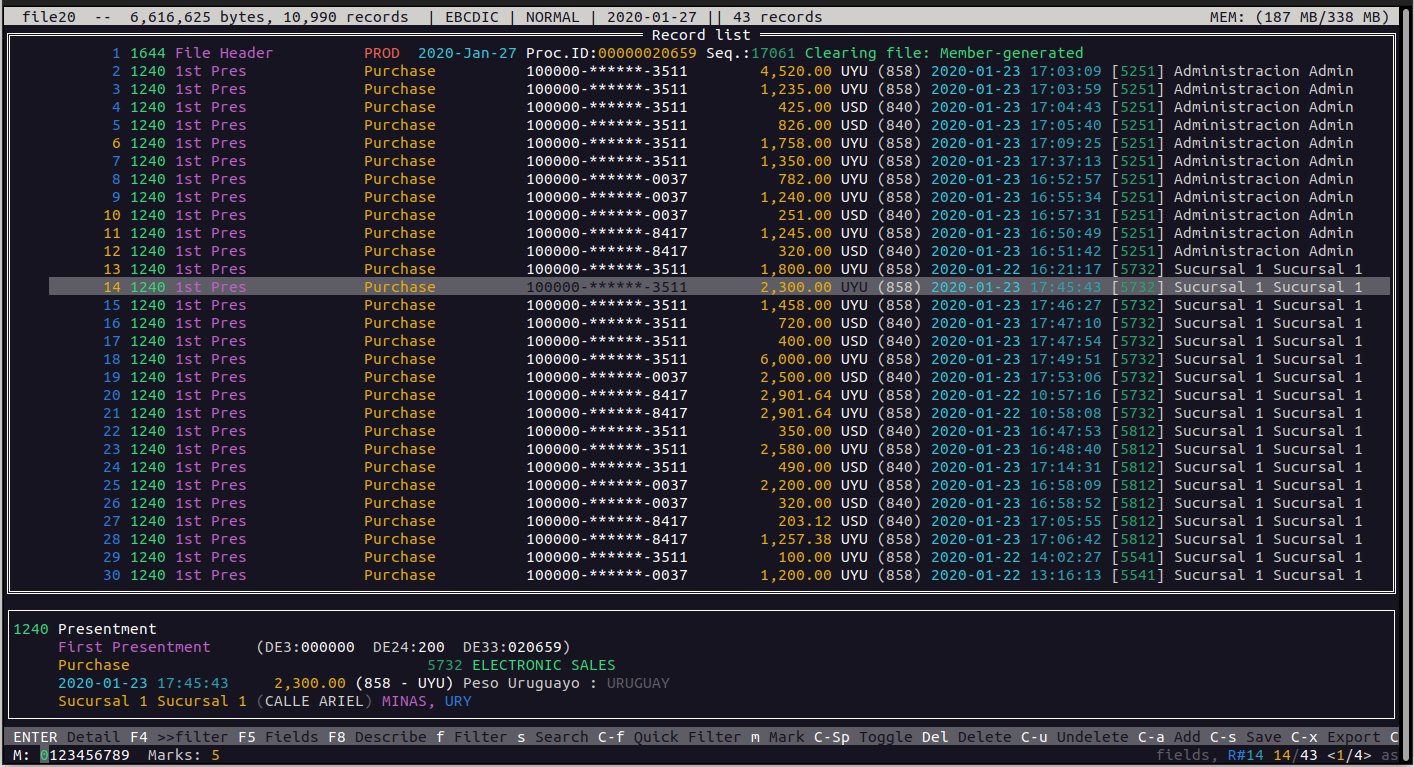 Interfaz TUI - Esample 26