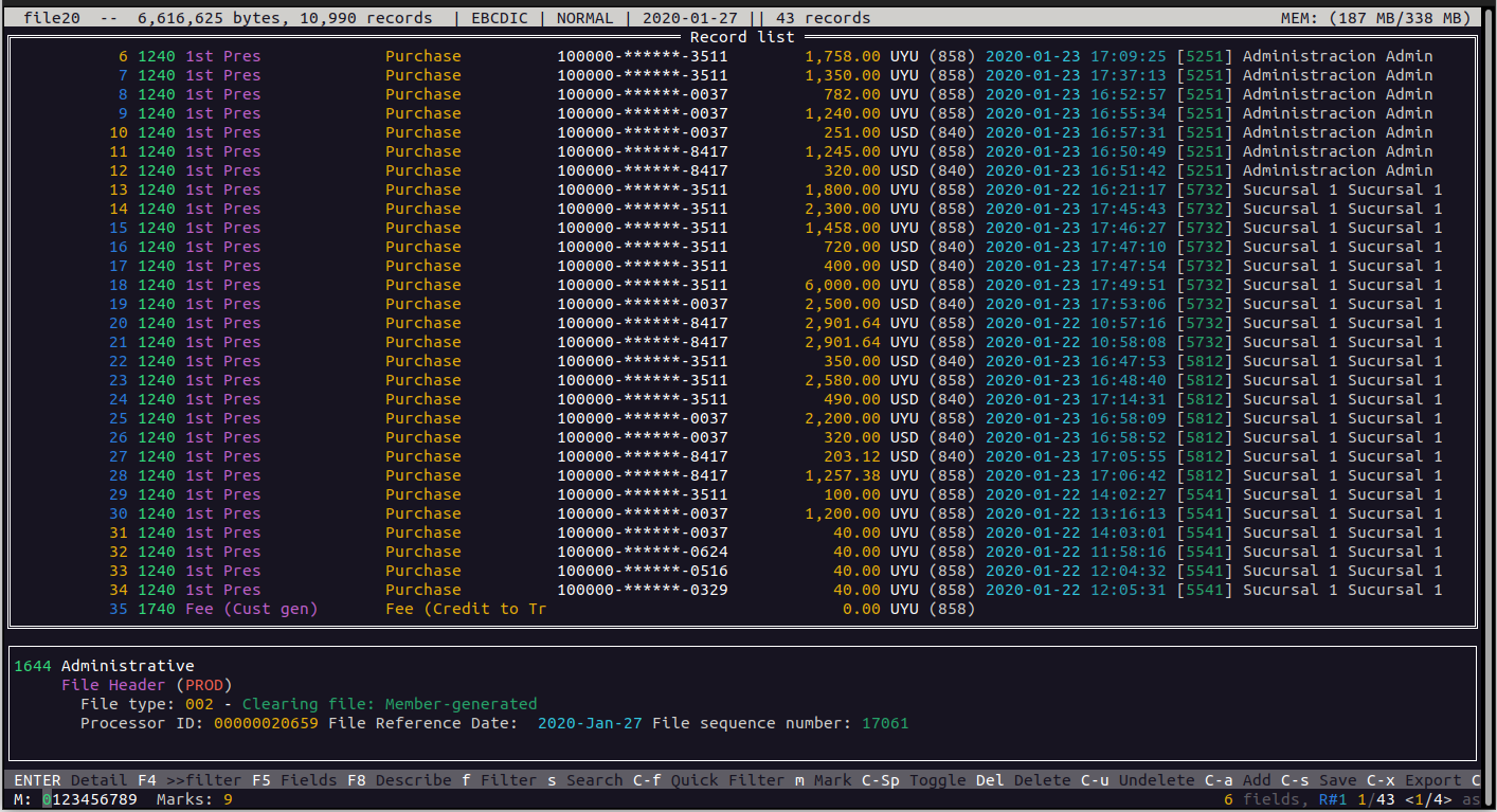 Interfaz TUI - Esample 27