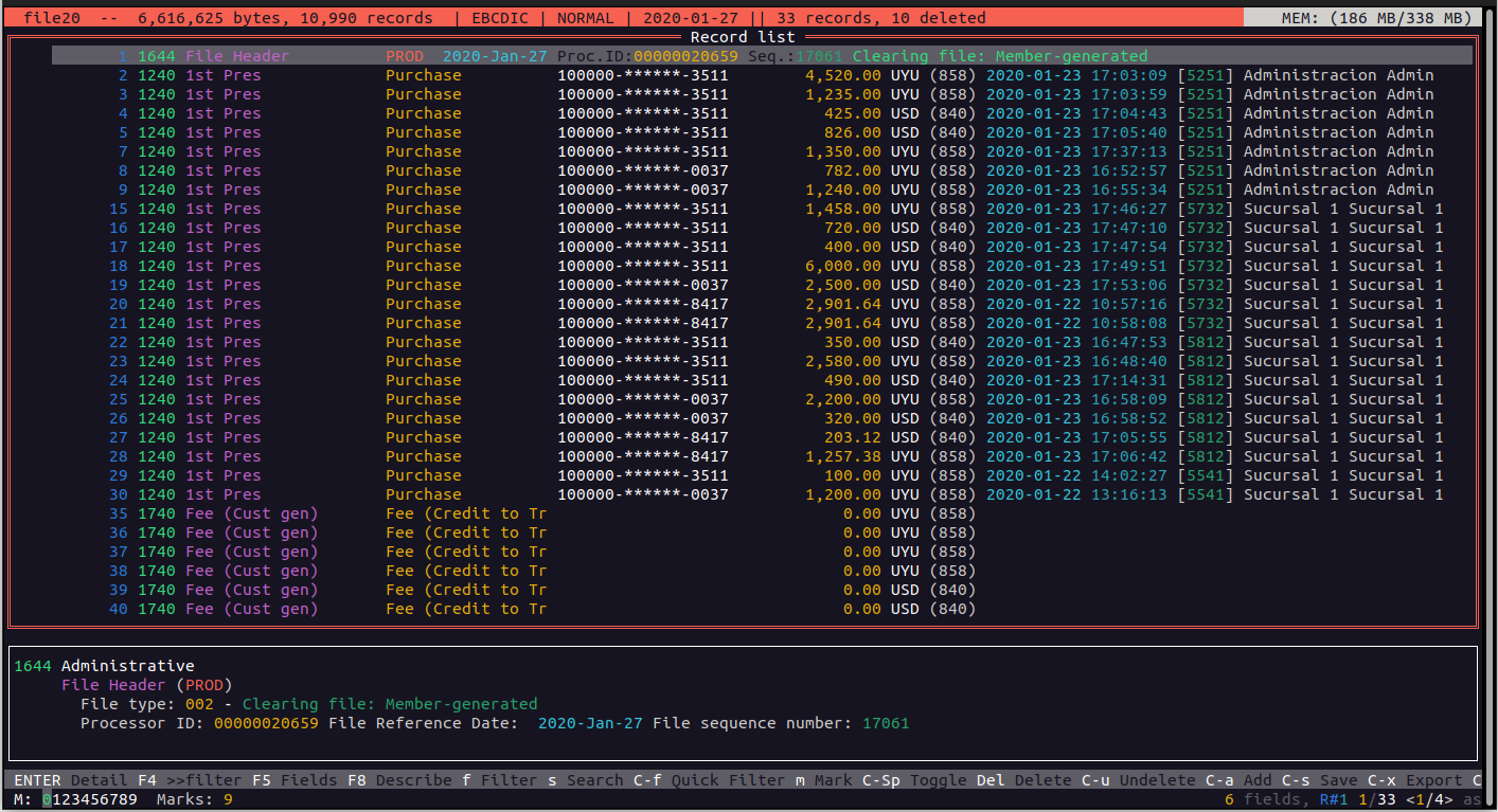 Interfaz TUI - Esample 29