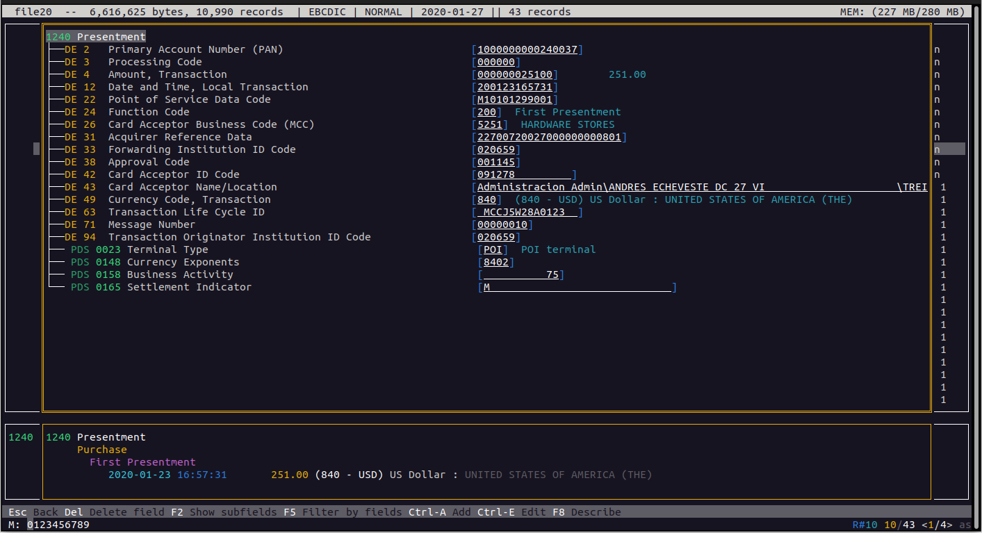 Interfaz TUI - Esample 6
