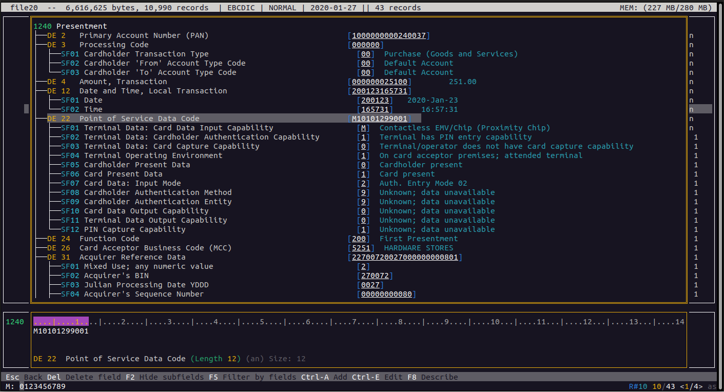 Interfaz TUI - Esample 7